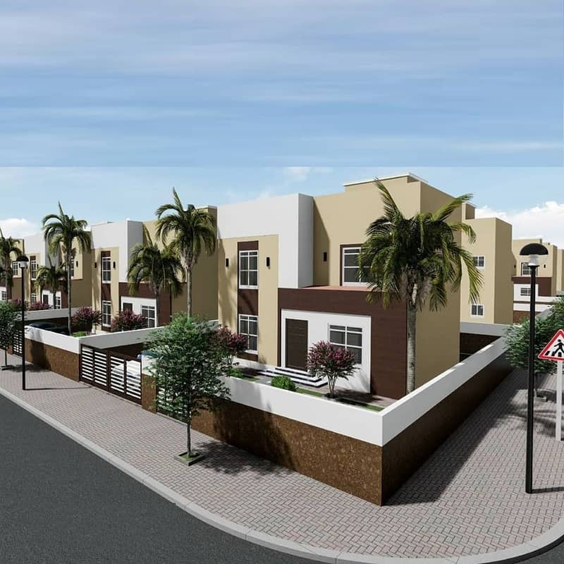 Residential villa for sale in Ajman - Al Zahia with 720 thousand in installments