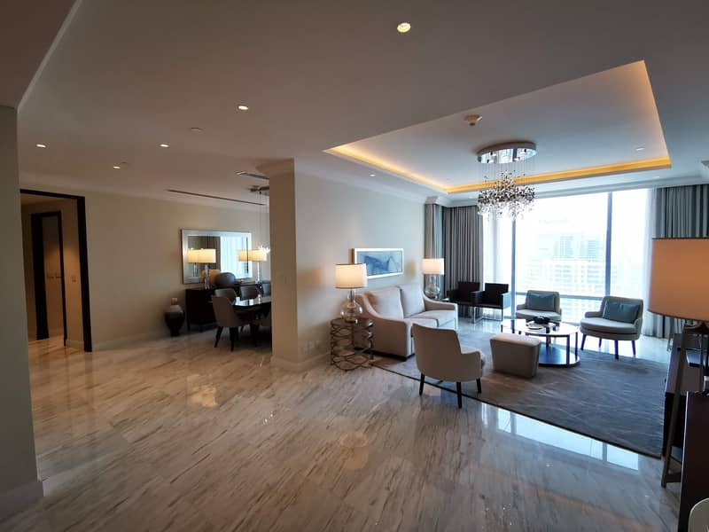 High Floor | Sky Collection | 4BR + Maids | Full Burj Khalifa and Fountain View High Floor | Sky Collection | 4BR + Maids | Full Burj Khalifa and Fountain View