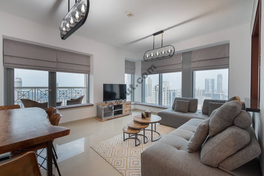 位于迪拜市中心，29大道双塔住宅，29大道2号塔楼 2 卧室的公寓 15000 AED - 4599379