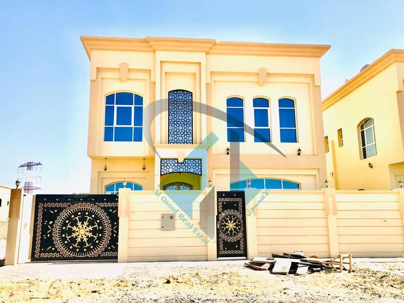 For sale villa magnificence in Ajman without down payment and monthly installments for 25 years free life for all nationalities