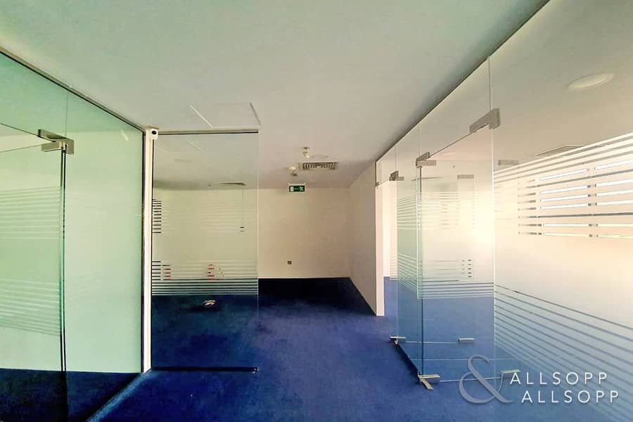 Glass Partitions | Fitted Office | 12 Parkings