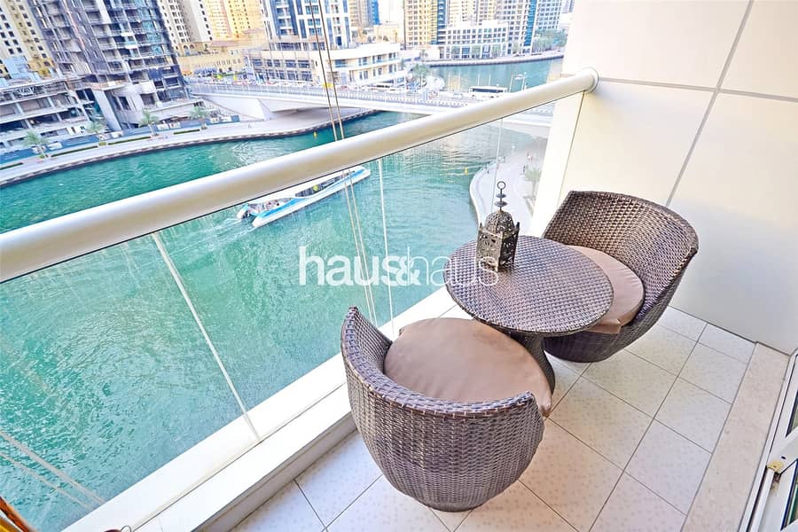 F.Furnished | Stunning Marina Views | High Floor