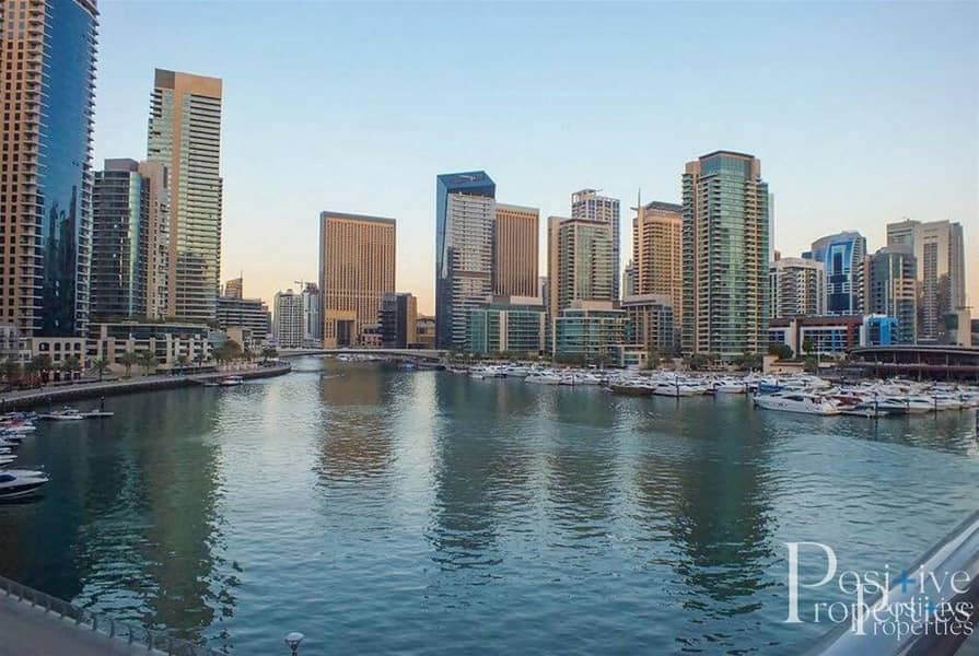 Nicely Furnished - 1 Bed - Partial Marina View