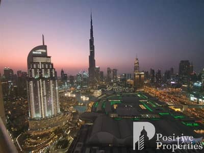 Beautiful Burj Khalifa view from a high floor Beautiful Burj Khalifa view from a high floor