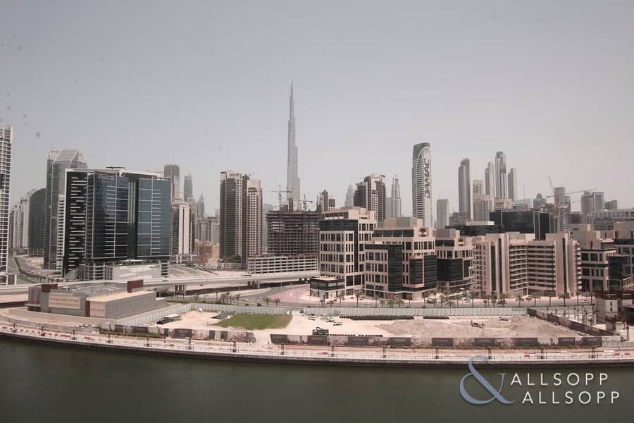 1 Bed | Burj & Canal View | Unfurnished