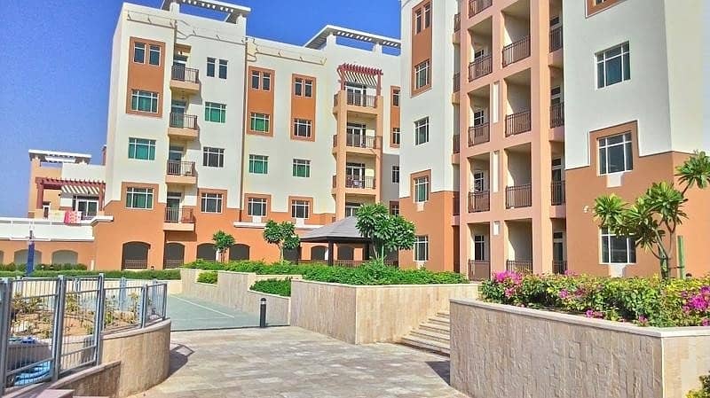 10 STUDIO FOR RENT IN AL GHADEER VILLAGE AT AED 28000/- IN 4 CHEQUES