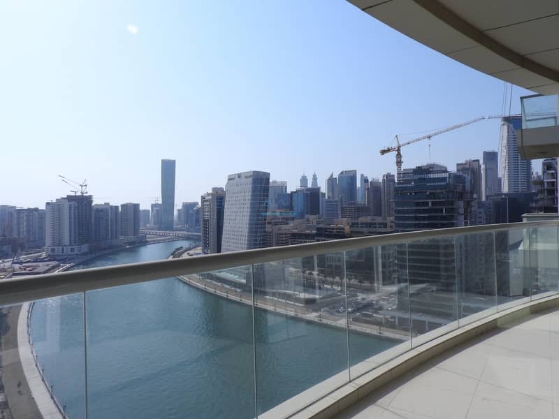 Bright n Spacious One Bedroom | Over Looking Dubai Canal | Scala Tower | Business Bay