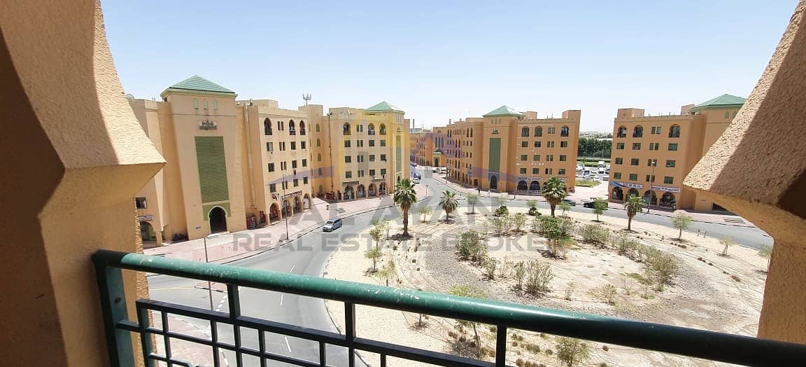 MOROCCO CLUSTER; STUDIO WITH BALCONY FOR RENT  @ 17,000/-