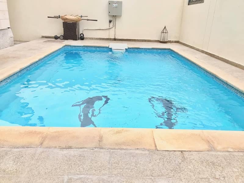 Excellent finishing 1bhk apartment with sharing pool and separate huge size (kitchen and bathroom) in khalifa city A