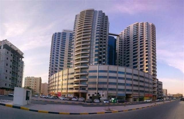 1 bedroom | 4 payments | in  falcon towers Ajman