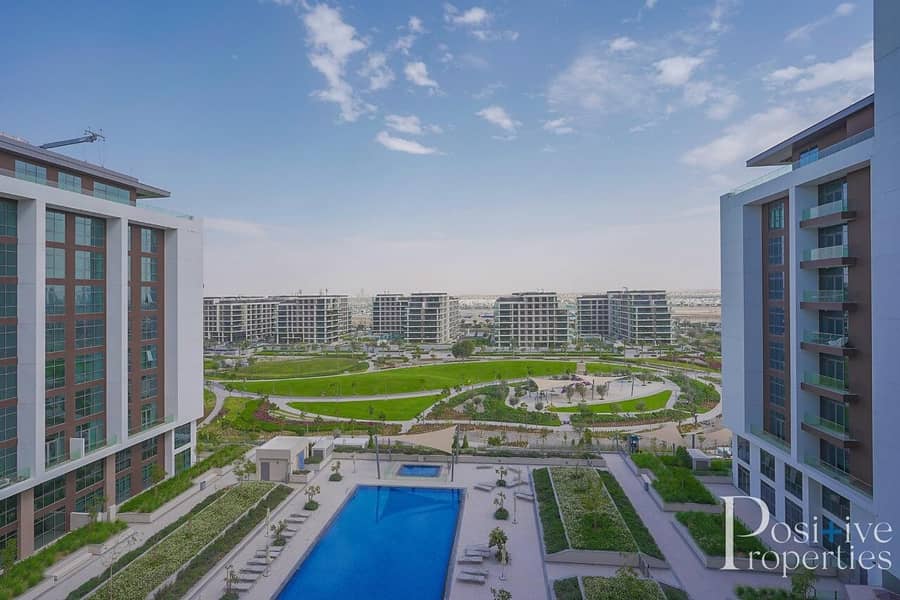 Pool and Park View|High Floor|Open Kitchen