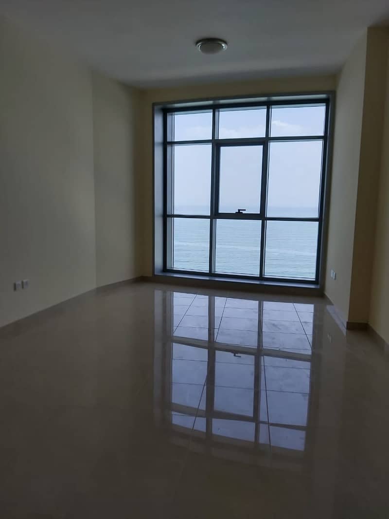 LUXURIOUS FULLY SEA VIEW TWO BEDROOM HALL IN AJMAN CORNICH RESIDENCE