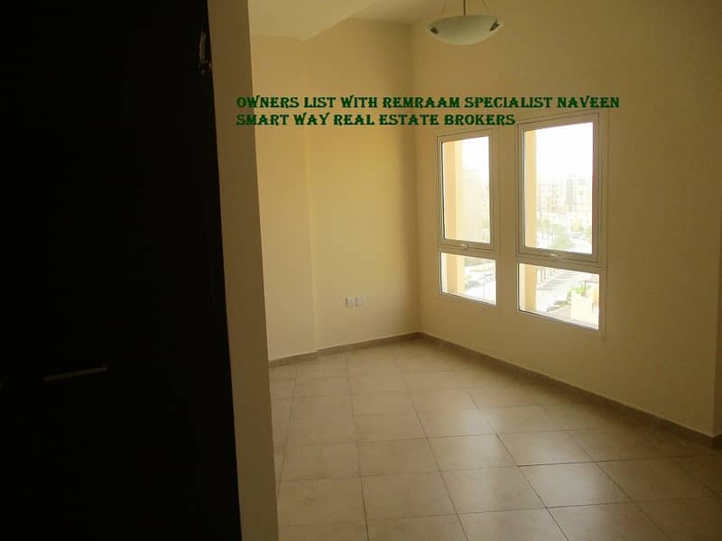 PAY AED 299,999 & MOVE IN VACANT REMRAAM EXTRA LARGE SPACIOUS STUDIO REMRAAM STUDIO VACANT READY TO MOVE IN RAMTH AREA 468 SQUARE FEET AS PER TITLE DEED IT IS VERY BIG STUDIO CAN BE CONVERTED INTO 1BR HALL ALSO  PERMIT 0447573123 OWNERS LIST AND PROFIT WI