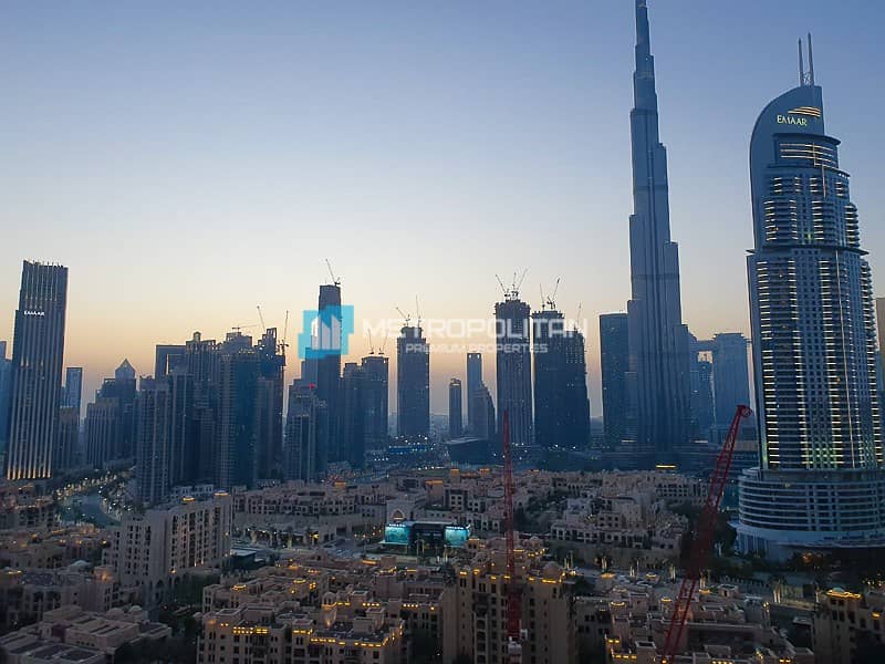 7 Rented until July | High floor | Full Burj view