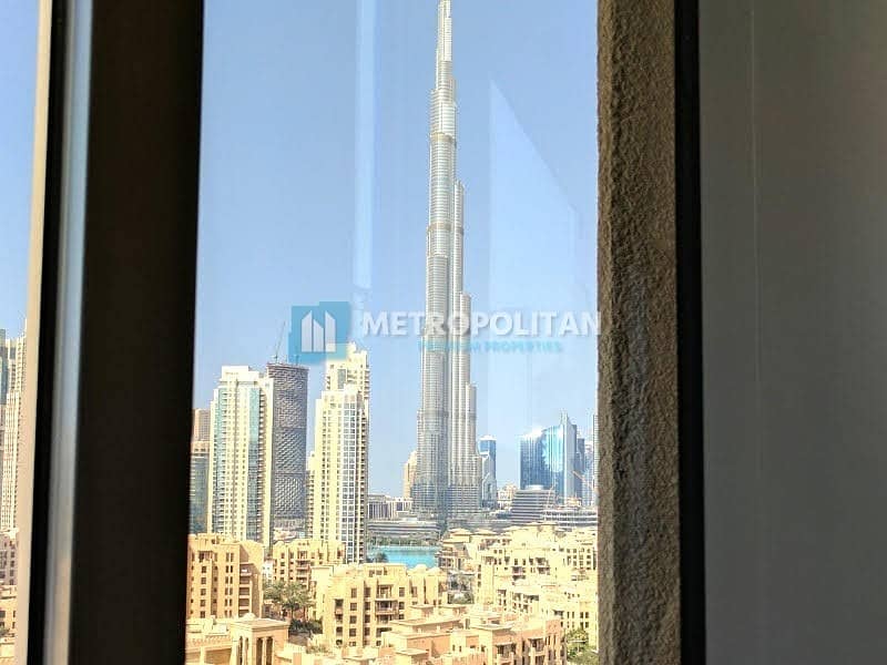 Exclusive Corner 2Beds Partial Burj Khalifa View