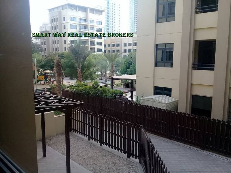 3BR GREENS AED 104,999 (FREE A/C, PARKING, WARDROBES, KITCHEN APPLIANCES ALL FREE )