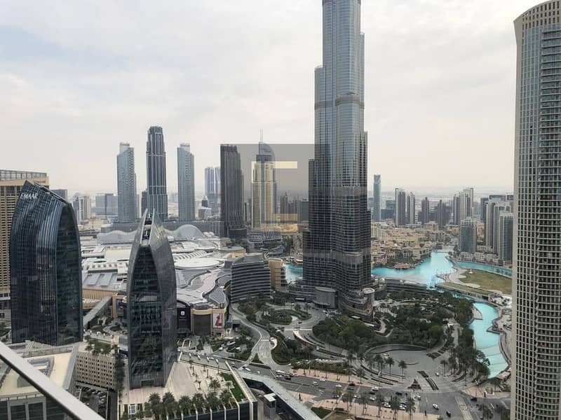 Full Burj Khalifa & Fountain View I High Floor I Biggest Lay Out