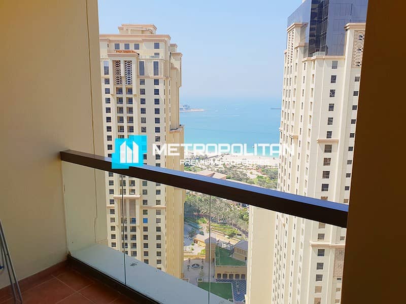Fully Furnished 3 bedrooms I  Balcony w/ Sea view