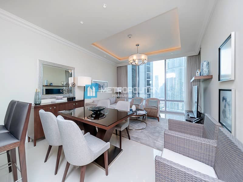 Best Layout 1 BR | Full Dubai Fountain & Burj View