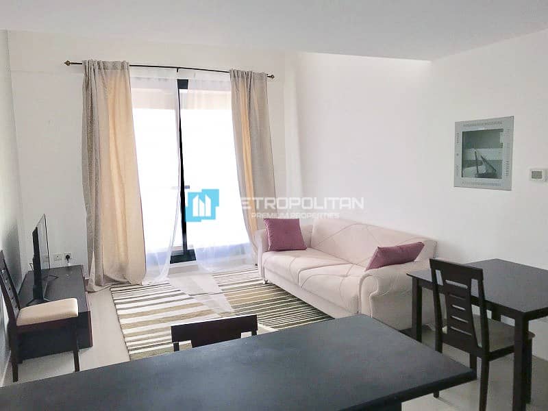 Fully Furnished & equipped 1BR  at Dubai Marina