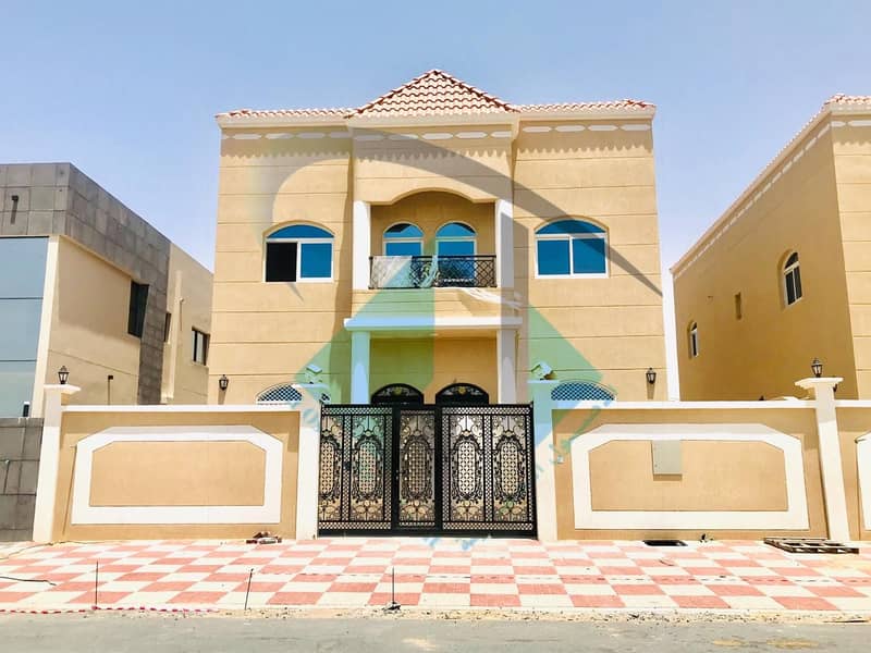 For sale villa finishing magnificence on asphalt street without down payment and monthly installments for 25 years with a large banking leniency