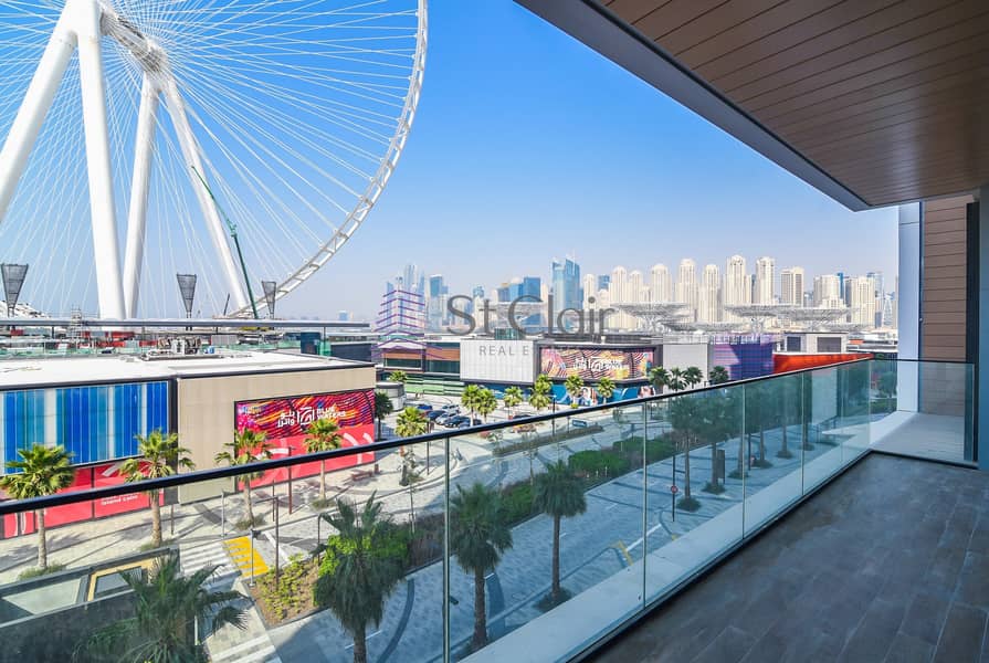 2 BR Sea and Dubai Eye View BW Building 8 2 BR Sea and Dubai Eye View BW Building 8