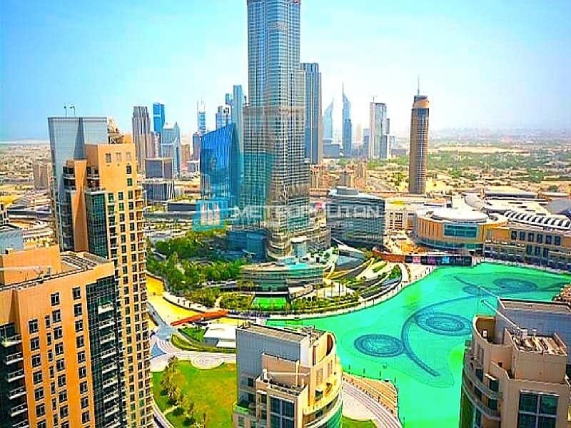Burj & Fountain View | Spacious 1 BR | Furnished