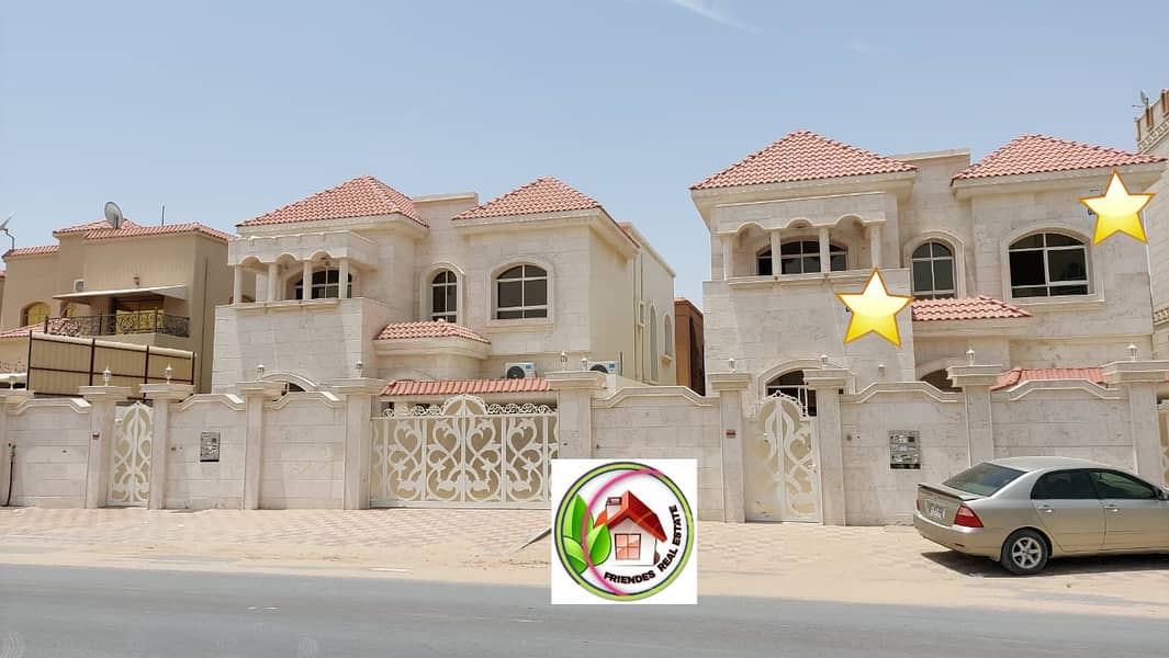 For sale Villa in Ajman on a groovy street finishing magnificence without down payment and monthly installments for 25 years freehold how long