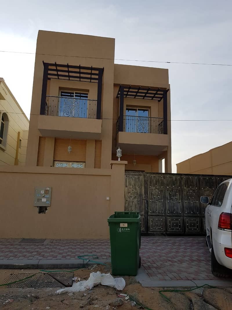 For sale villa in the most beautiful and prestigious places in Ajman Al Mwaihat on Qar Street . . . . .