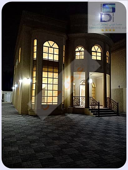 Fully stone corner villa opposite the mosque in the finest areas of Ajman (Al Mwaihat 3) for rent for all nationalities