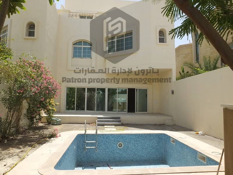 villa for rent in khalifa city in perfect condetion