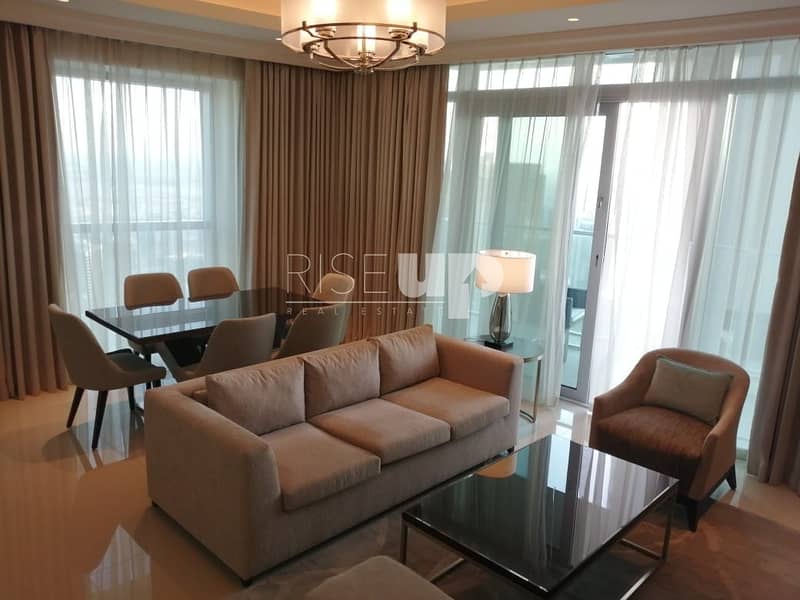 Burj and Fountain Views| Luxury | Furnished