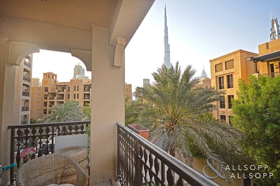 Two Beds | Dining | Vacant  | Burj Views