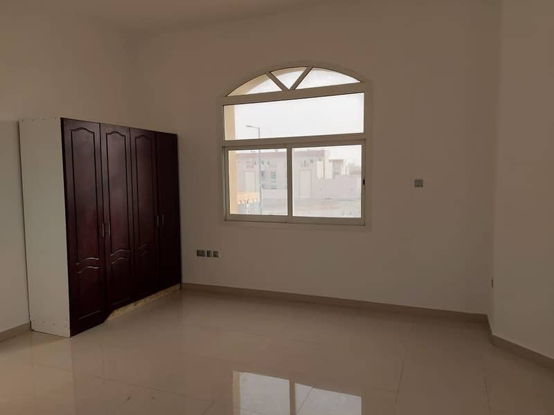 HOT OFFER ! amazing brand new studio with a big balcony for rent in khalifa city a near alforsan