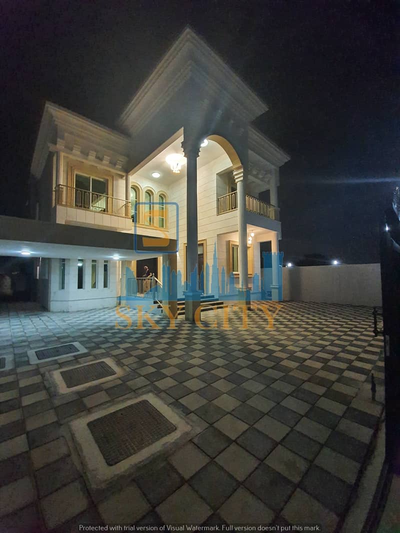 stone  Villa on Sheikh Ammar bin Humaid Street, a personal building directly opposite a mosque from the owner without a down payment