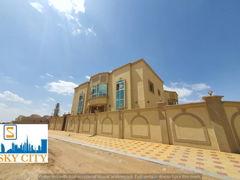 Corner villa two streets 6 bedrooms internal ladder to the surface behind a mosque directly behind Nesto Mall hill