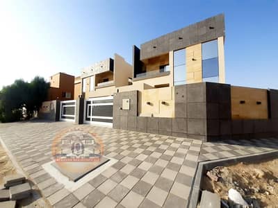 Villa for sale in Ajman, Al Mowaihat, modern design, super deluxe finishing with the possibility of bank financing Villa for sale in Ajman, Al Mowaihat, modern design, super deluxe finishing with the possibility of bank financing