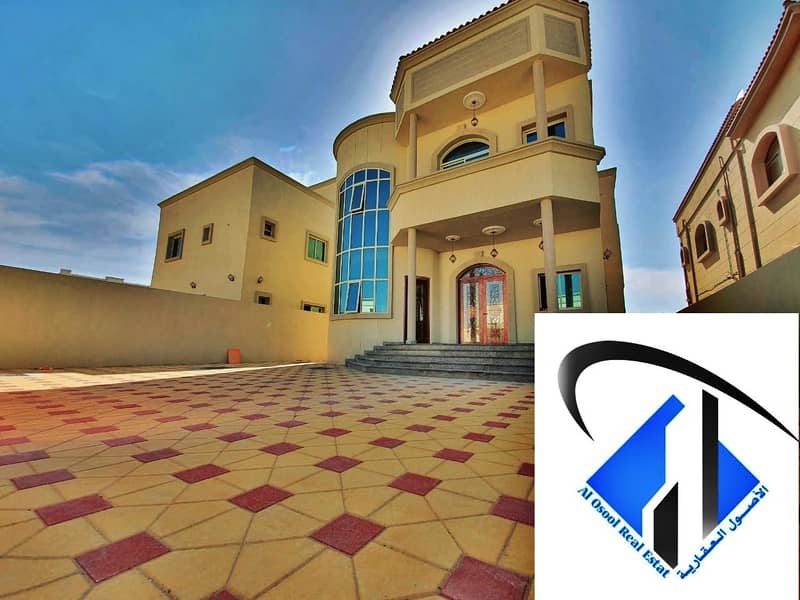 chance !New Villa with big area In almowihat nearby main road Freehold For All Nationalities.