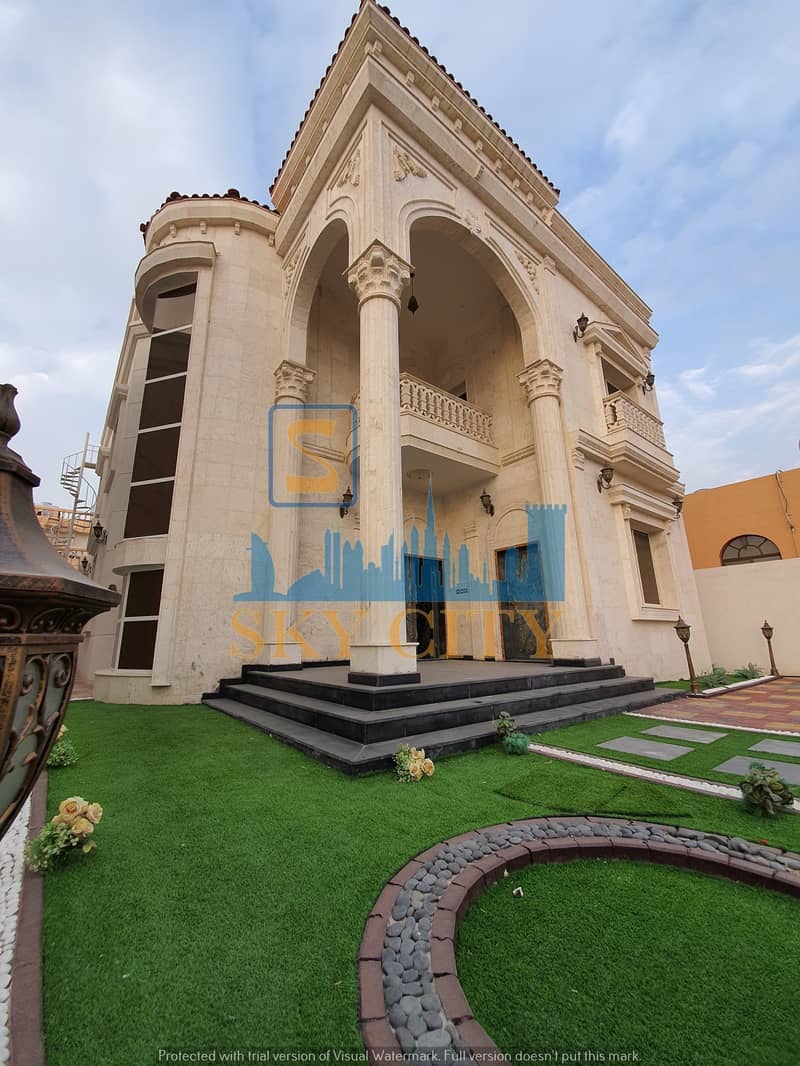 Villa for sale behind nesto mall corner of two streets behind a minute directly mosque from Sheikh Mohammed bin Zayed Street