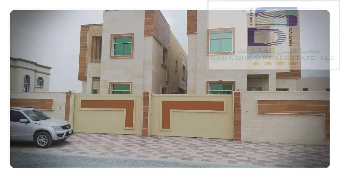 For sale, Ajman, Al Mowaihat area (1) New villa, personal finishing,