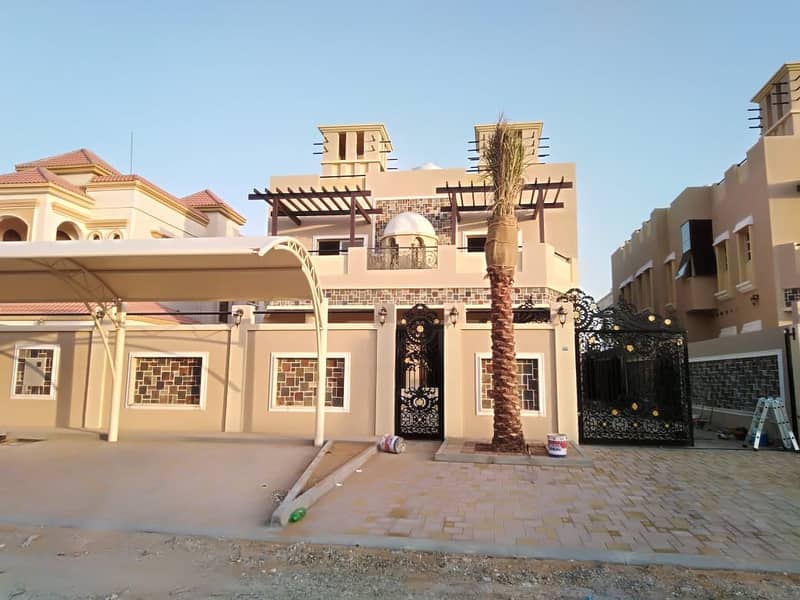 Villa for sale with classic architectural design, super deluxe finishing