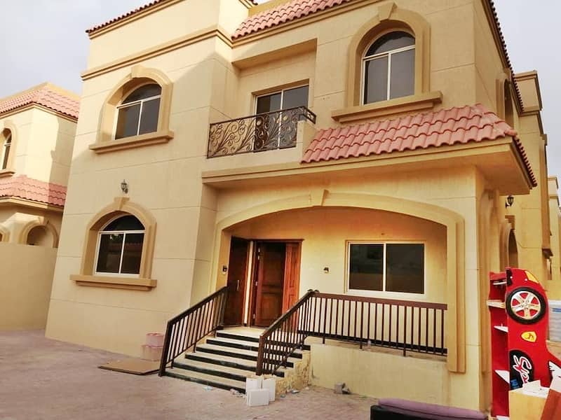 Wonderful design villa large area and close to all services in the finest areas of Ajman for rent for all nationalities