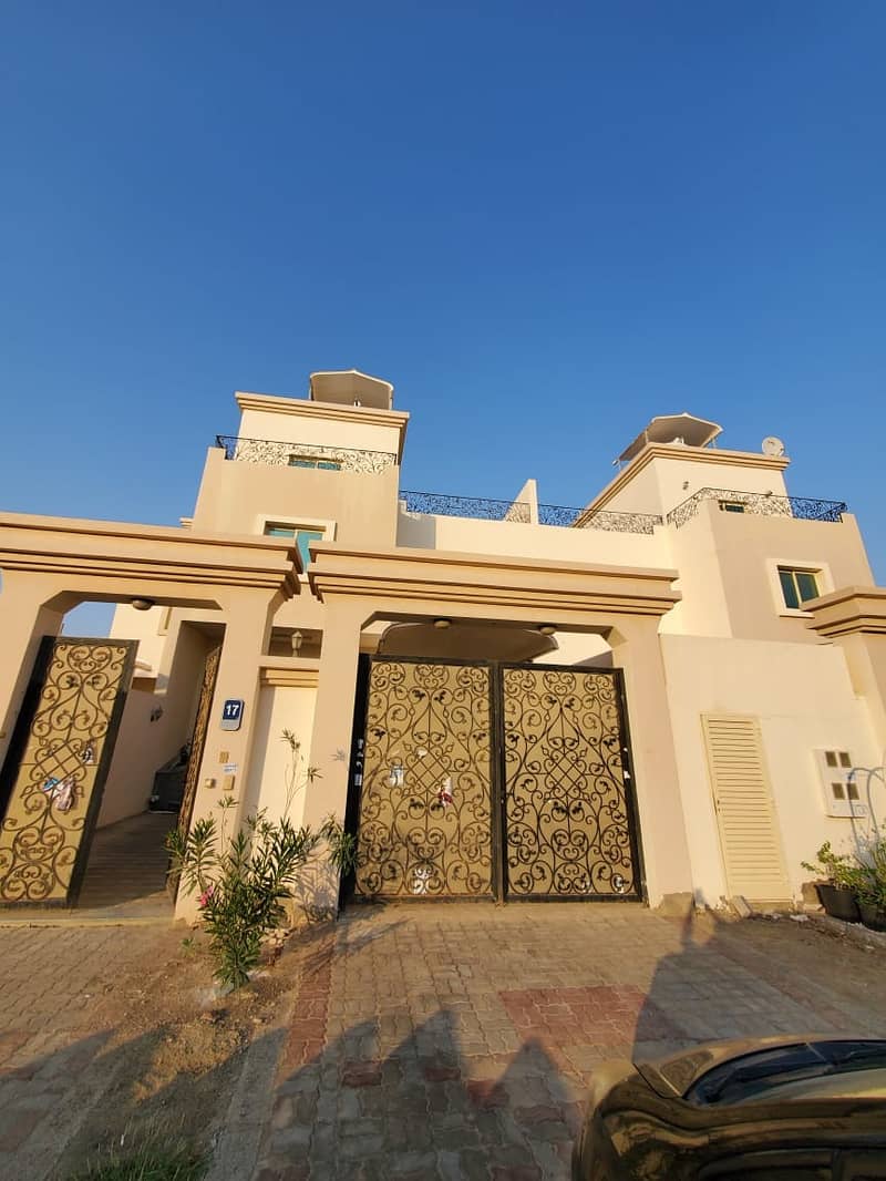 A Six Bedrooms Complete Villa Where Luxury Lives Forever Just At 120K @ Khalifa City A.