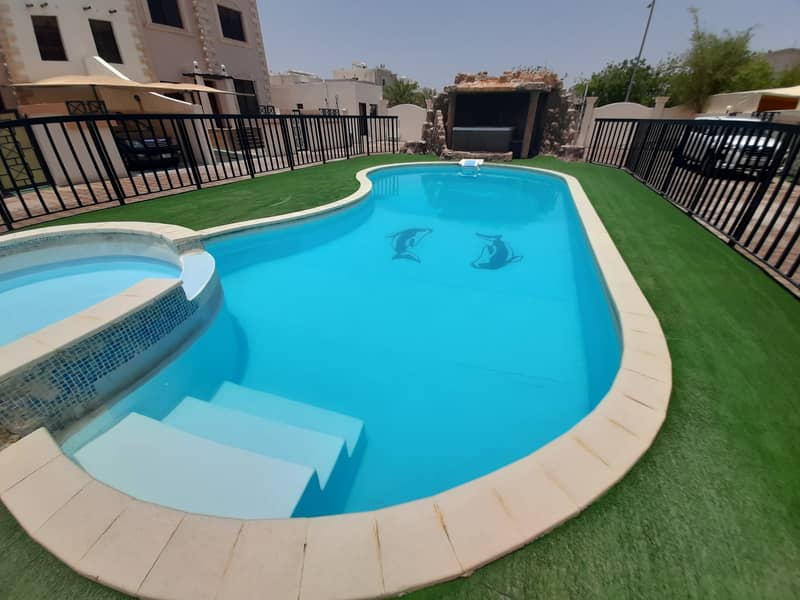 Excellent 4 Bedroom villa with Swimming pool+gym private entrance in Mohammed bin Zayed City