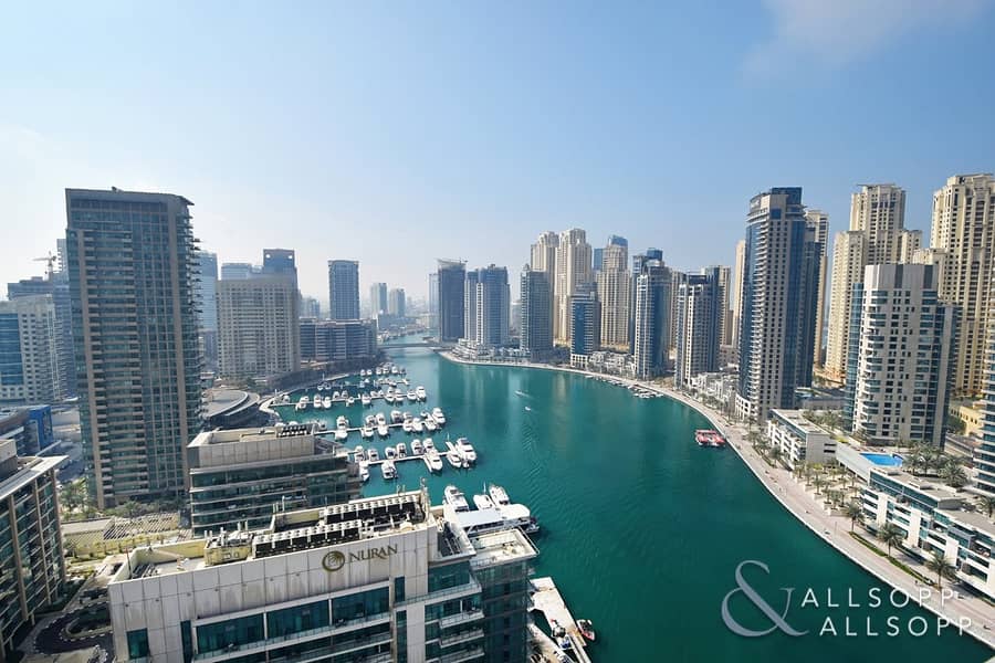 5 Full Marina Views | 3 Bedrooms Plus Maids