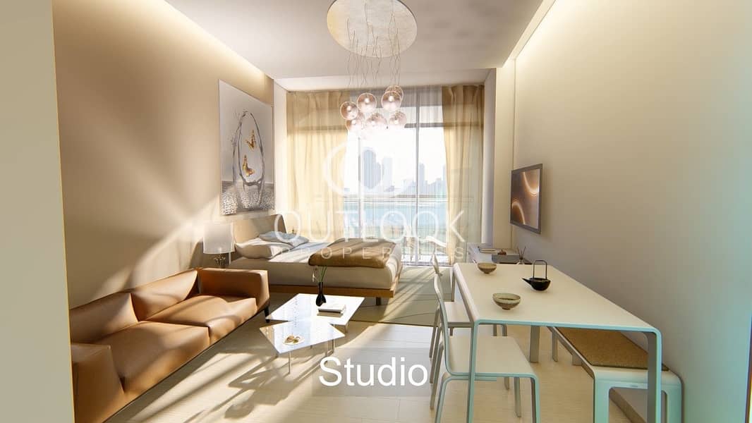 Off-plan Studio | Expected Q3 2022 | No Agency Fee
