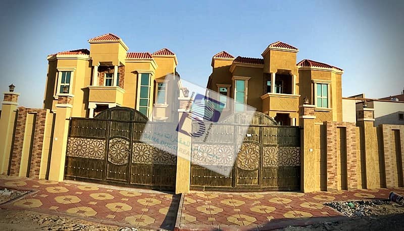One of the most luxurious villas currently for sale in terms of finishing, space and wonderful design, in exchange for a street mosque and complete accurate services from Sheikh Mohammed bin Zayed Street