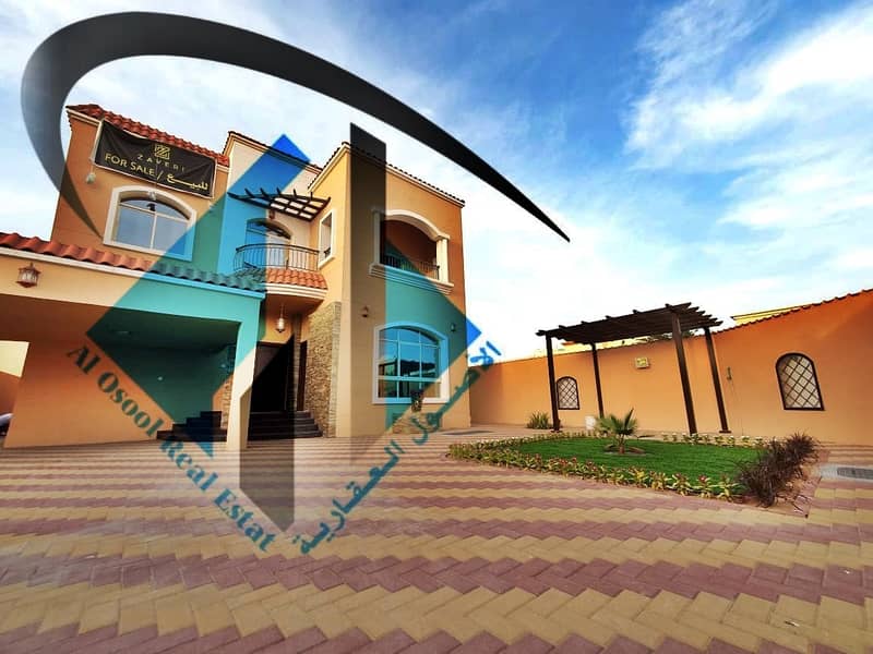 new  villa 5 bedrooms for sale with good design, excellent finishing and price.