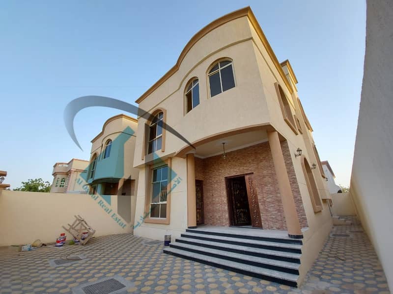 Villa for sale in Ajman, Al Mowaihat area, the first new inhabitant