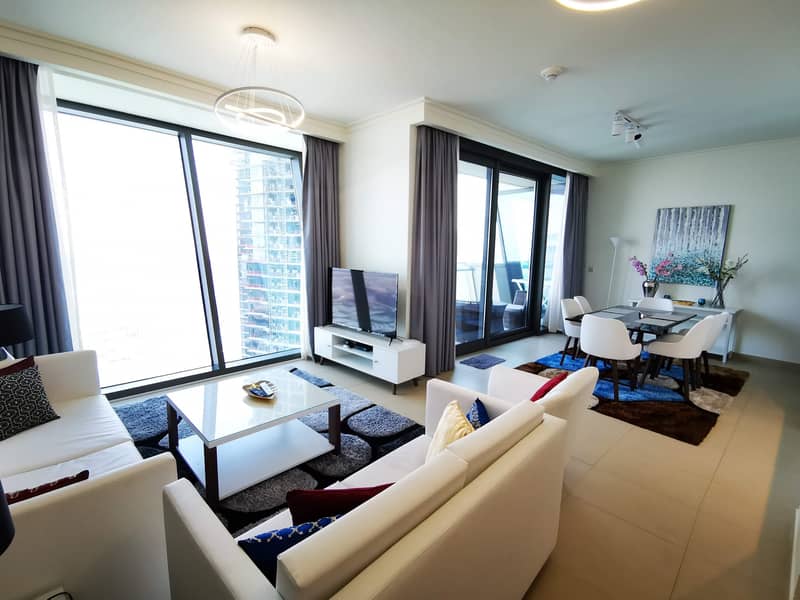Multiple Options Available 3 BR Furnished with Burj Khalifa View in Burj Vista Multiple Options Available 3 BR Furnished with Burj Khalifa View in Burj Vista
